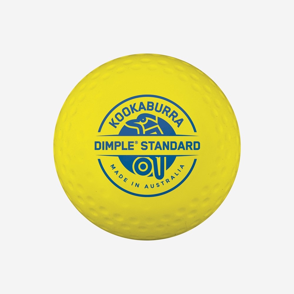 Kookaburra Dimple Standard Hockey Ball Yellow