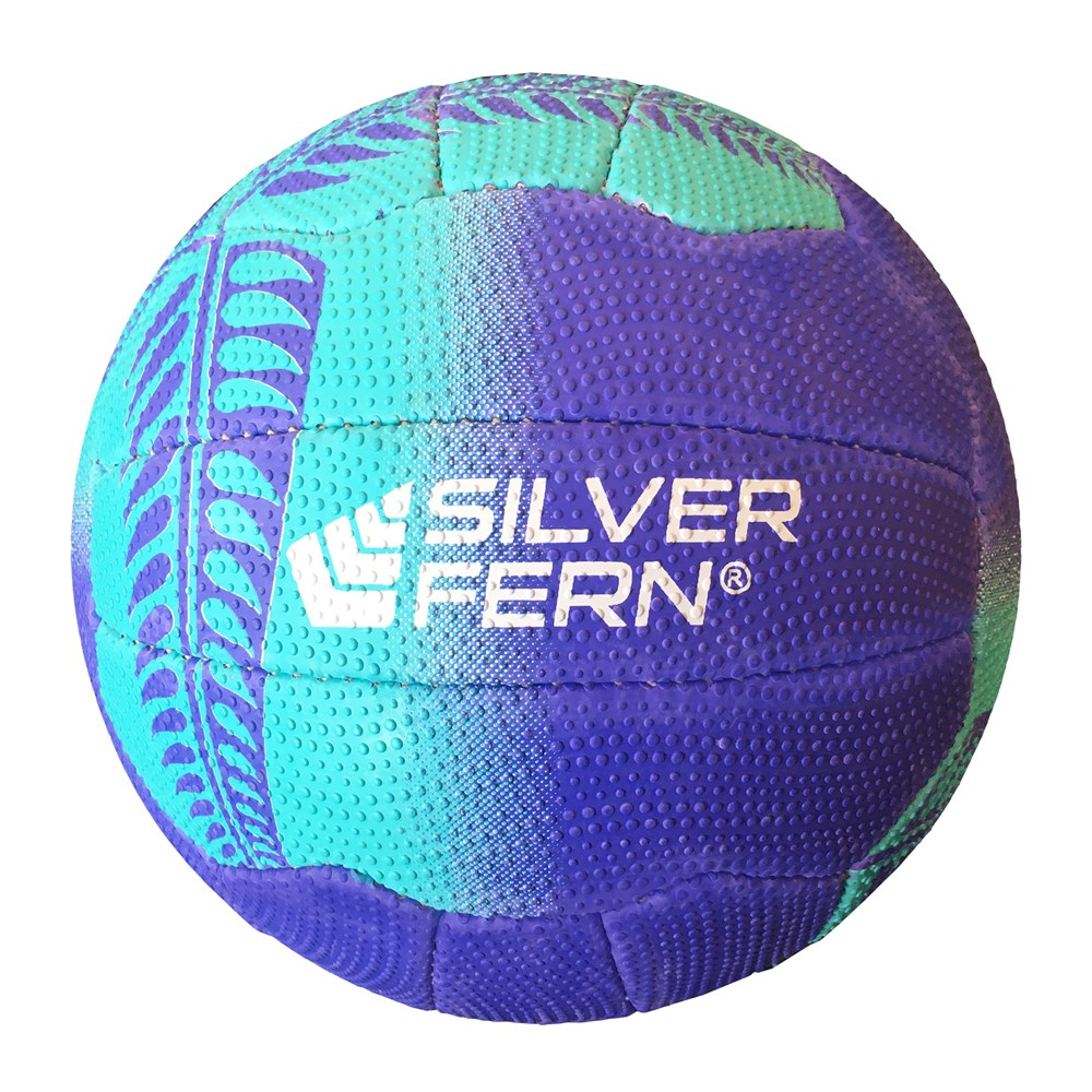 Silver Fern Tui Junior Match Netball Size 4 Purple