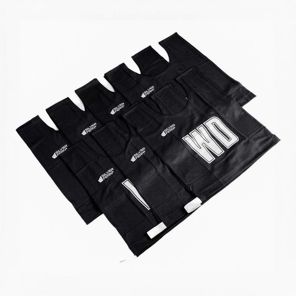 Silver Fern 7v7 Senior Elastic Netball Bibs