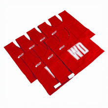 Load image into Gallery viewer, Silver Fern 7v7 Senior Elastic Netball Bibs
