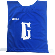 Load image into Gallery viewer, Silver Fern 7v7 Senior Elastic Netball Bibs
