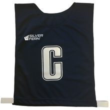 Load image into Gallery viewer, Silver Fern 6v6 Junior Elastic Netball Bibs
