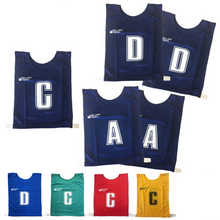 Load image into Gallery viewer, Silver Fern 5v5 Junior Elastic Netball Bibs
