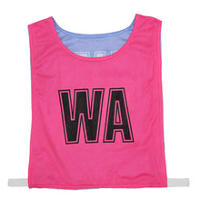 Load image into Gallery viewer, Gilbert Reversible Netball Bibs Junior
