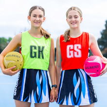 Load image into Gallery viewer, Gilbert Reversible Netball Bibs Senior
