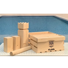 Load image into Gallery viewer, Easy Days Solid Wooden Kubb in Crate
