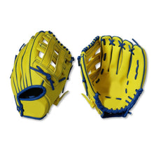 Load image into Gallery viewer, Khlok Vinyl Softball Glove 10&quot; Left Hand Yellow
