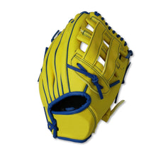 Load image into Gallery viewer, Khlok Vinyl Softball Glove 10&quot; Left Hand Yellow
