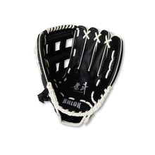 Load image into Gallery viewer, Khlok Vinyl Softball Glove 12&quot; Left Hand Black
