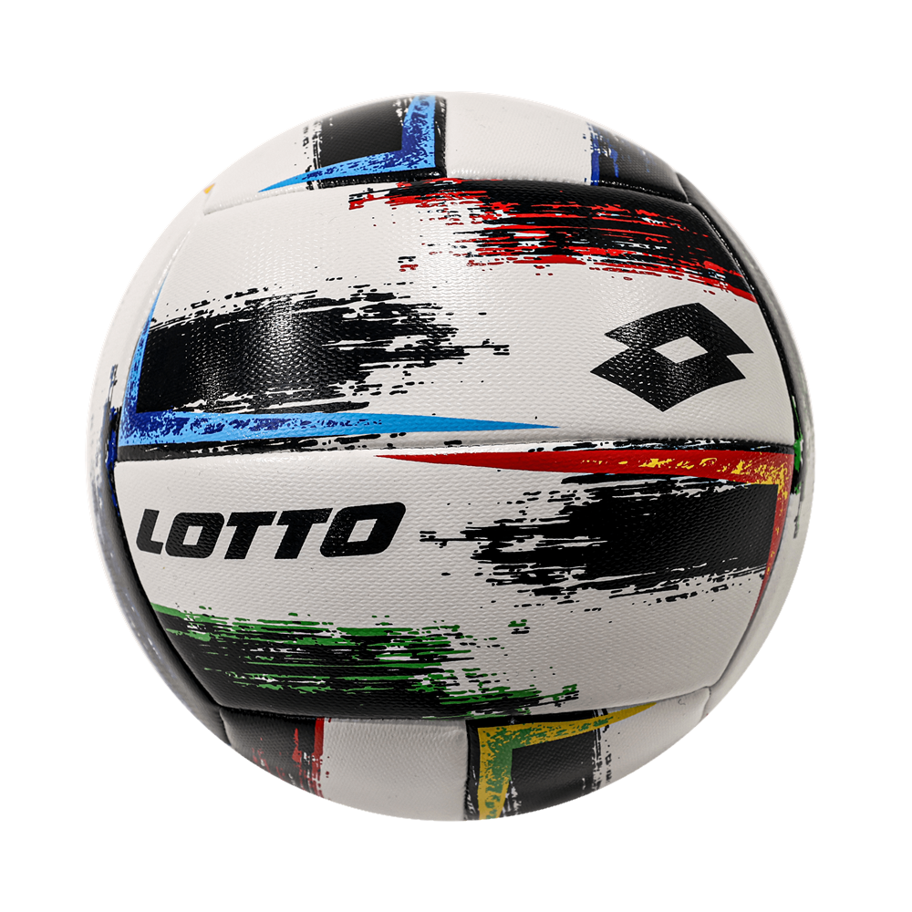 Lotto FB800 Star Football White/Multi Size 4