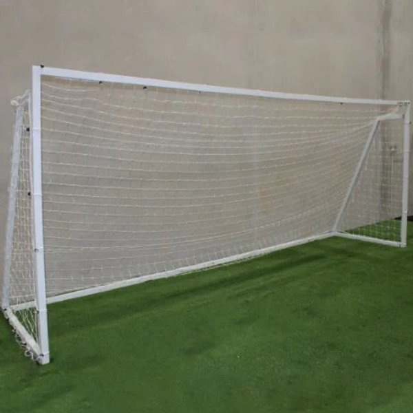 Alpha Aluminium Portable Football Goal 7.3 x 2.4m (Full Size)