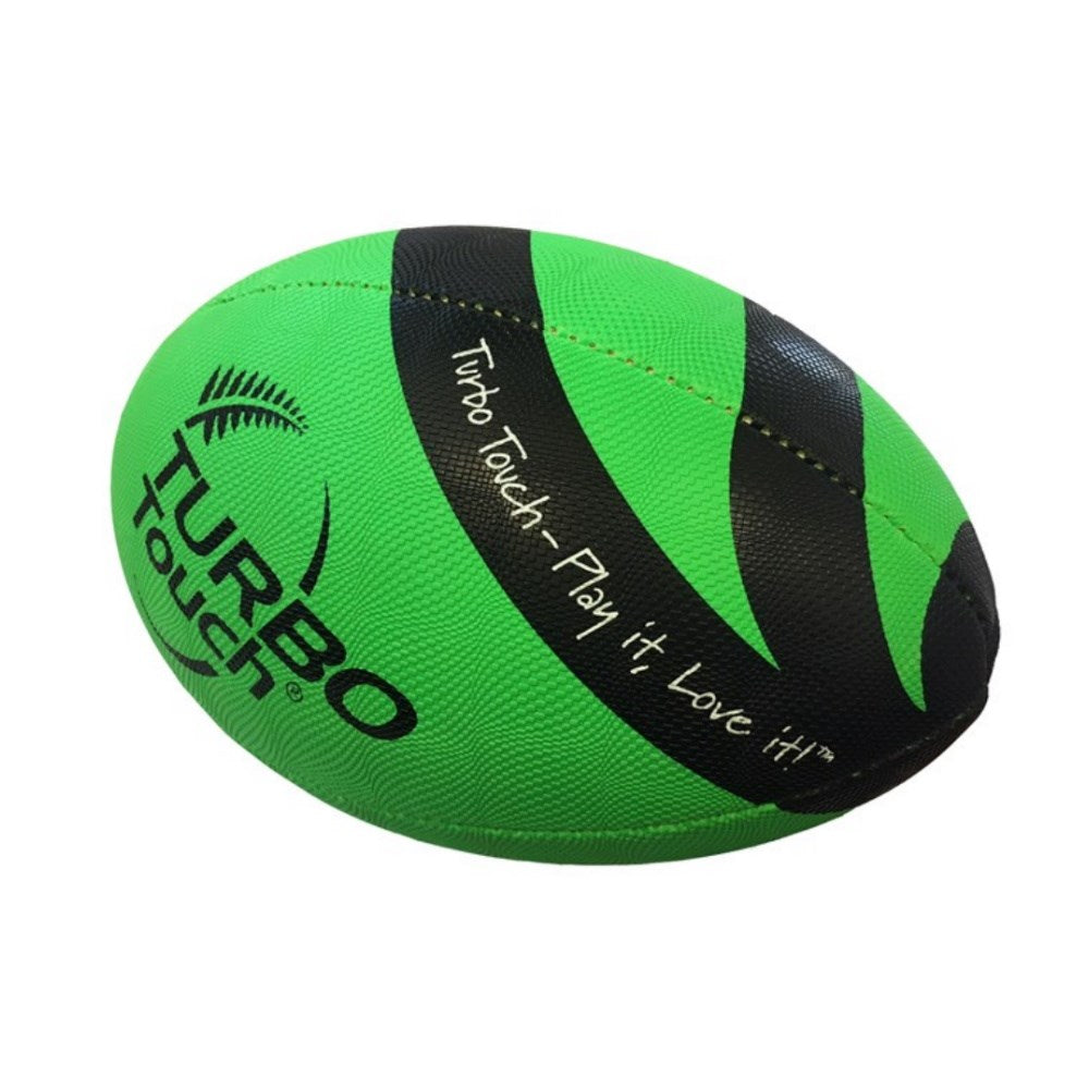 Silver Fern Fluro Green Turbo Touch Ball Junior