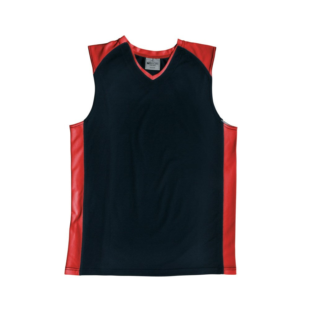 Bocini Contrast Basic Basketball Singlet Adults