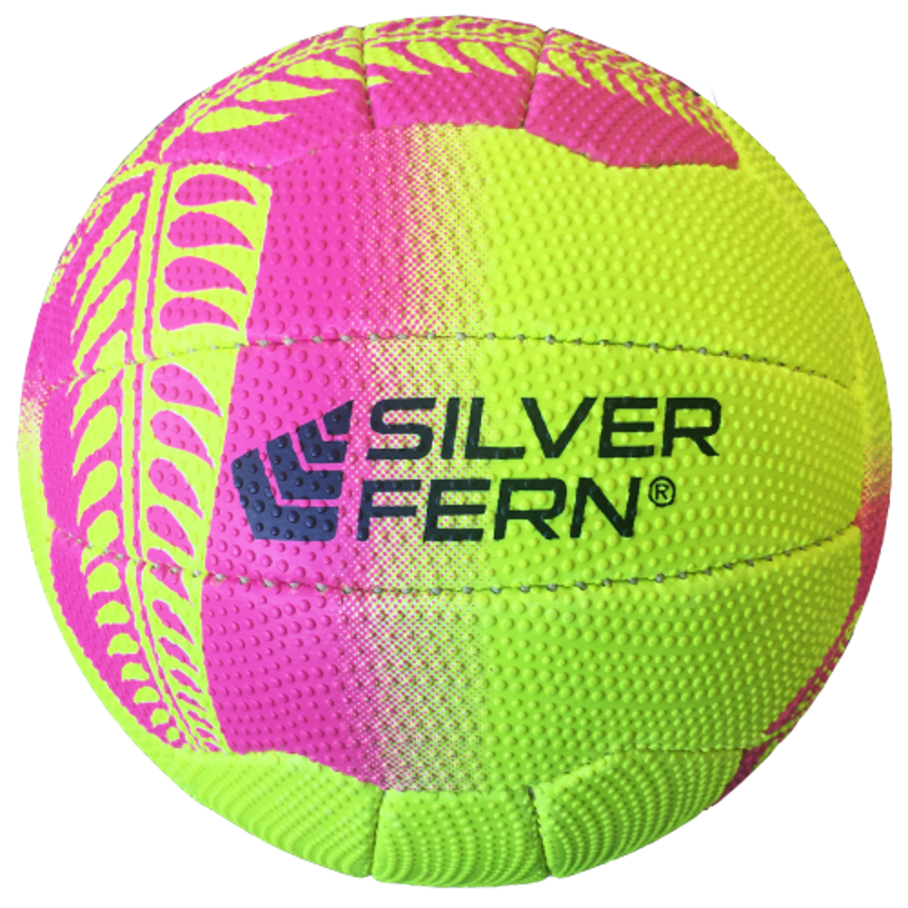 Silver Fern Tui Junior Match Netball Size 4 Yellow