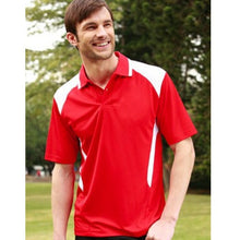 Load image into Gallery viewer, Bocini Honeycomb Contrast Panel Polo Adults (Unisex)
