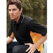 Load image into Gallery viewer, Bocini Breezeway Panel Polo Mens
