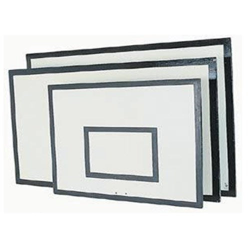 Basketball Backboard - White With Black Lines - 1800 x 1200 x 17mm