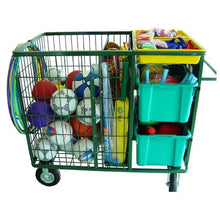 Load image into Gallery viewer, Powdercoated Sports Trolley Only With Bins &amp; Totes
