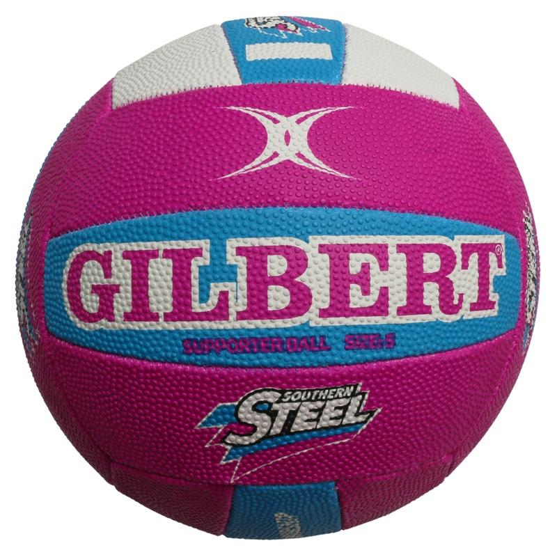 Gilbert ANZ Championship Supporters Netball Size 5 Steel