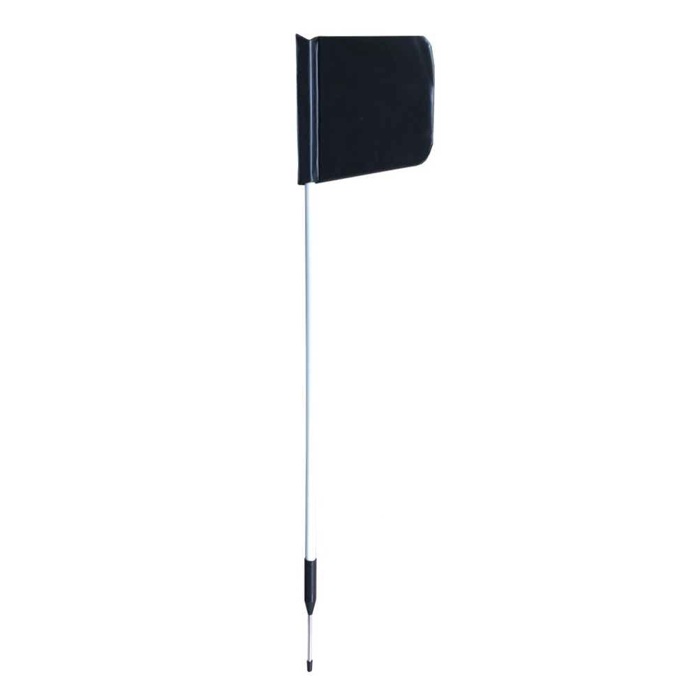 Silver Fern Rugby Sideline Pole With PVC Flag - 1250mm