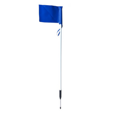 Load image into Gallery viewer, Silver Fern Rugby Sideline Pole With PVC Flag - 1250mm
