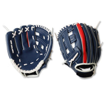 Load image into Gallery viewer, Khlok Vinyl Softball Glove 12&quot; Right Hand Navy
