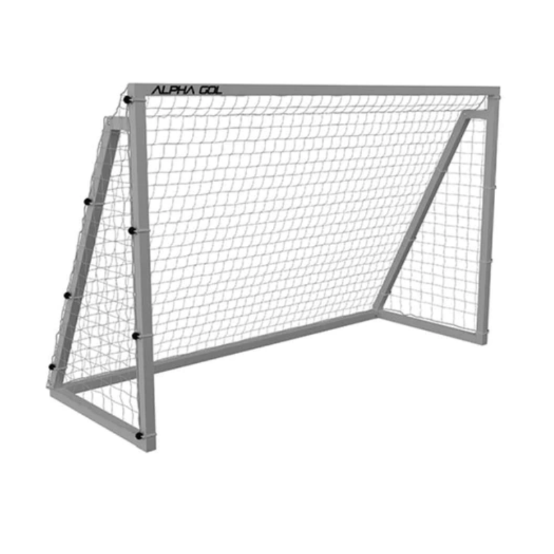 Alpha Aluminium Portable Football Goal 3m x 2m