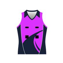 Load image into Gallery viewer, Sublimated Sleeveless Netball Top
