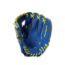 Load image into Gallery viewer, Khlok Vinyl Softball Glove 11&quot; Left Hand Blue
